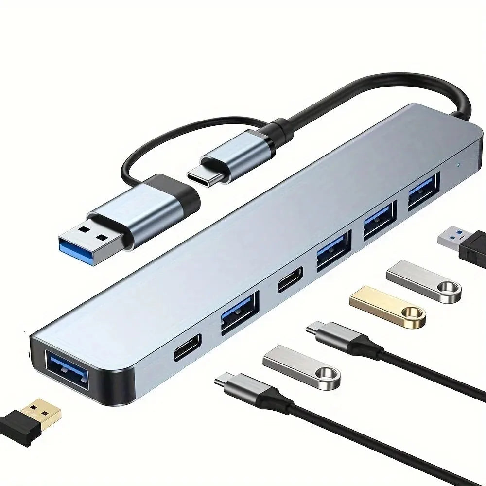 Conector  7 en 1 Tipo C/USB/Mixto