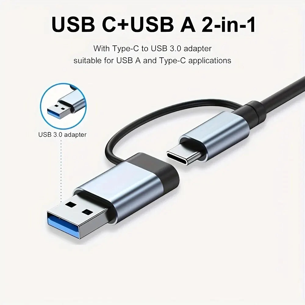 Conector  7 en 1 Tipo C/USB/Mixto